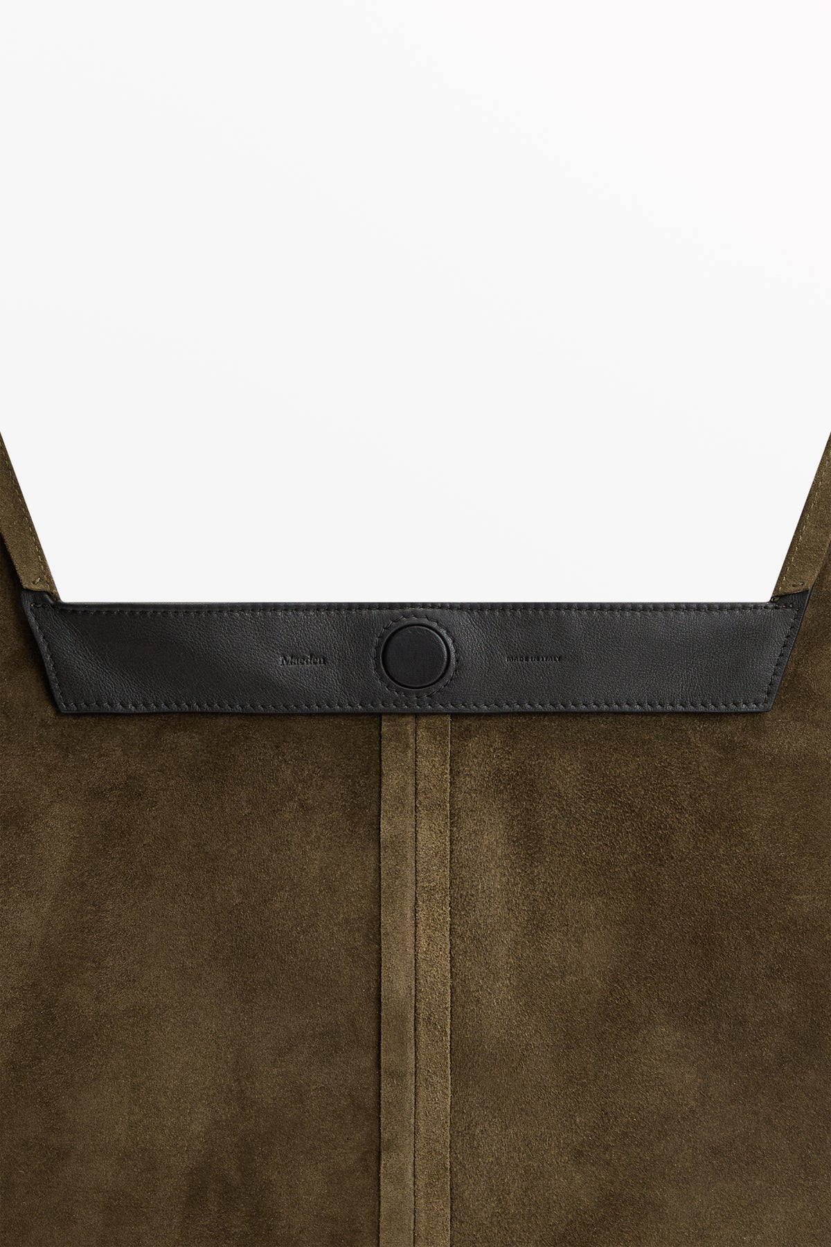 East Tote Suede Padron, interior view