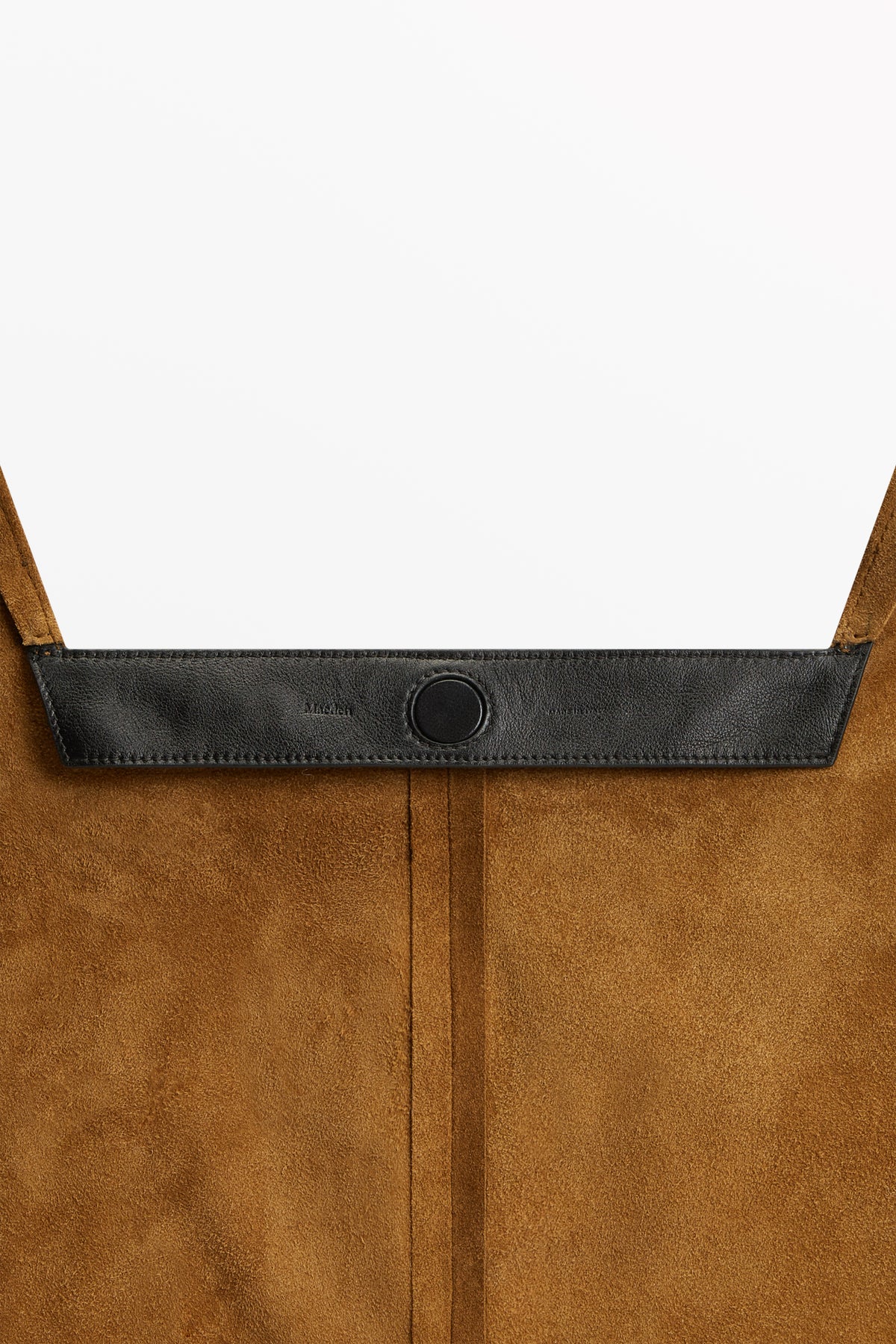 East Tote Suede Pampas, interior view