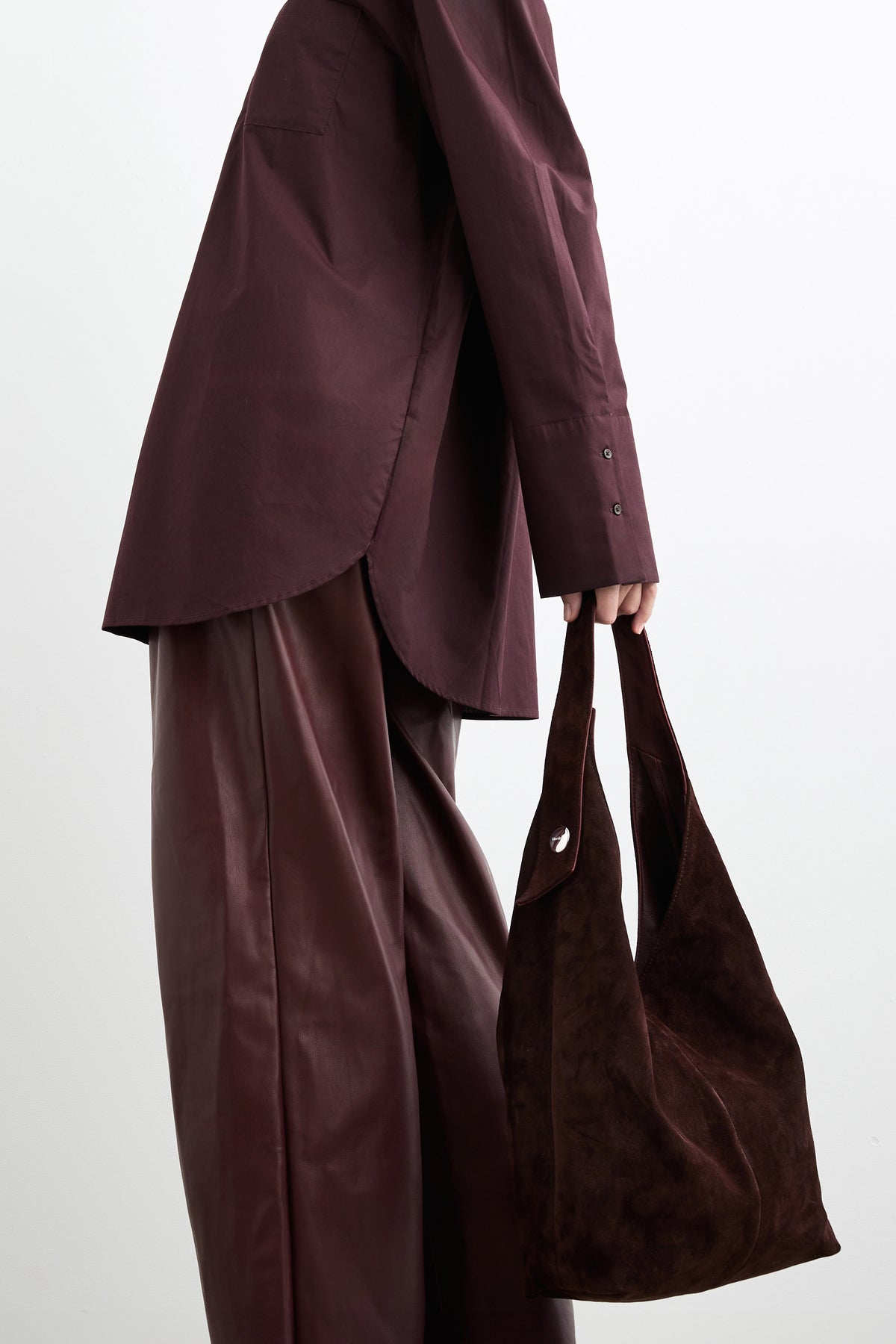 Monday Suede Maroon