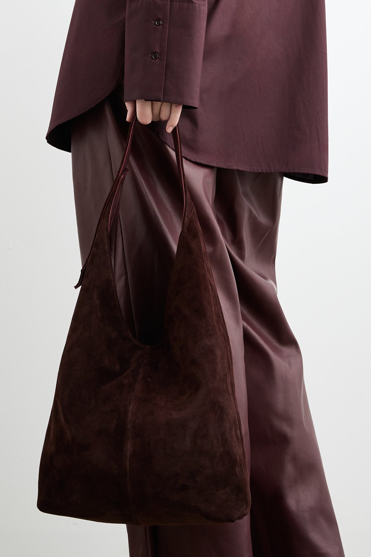 Monday Suede Maroon