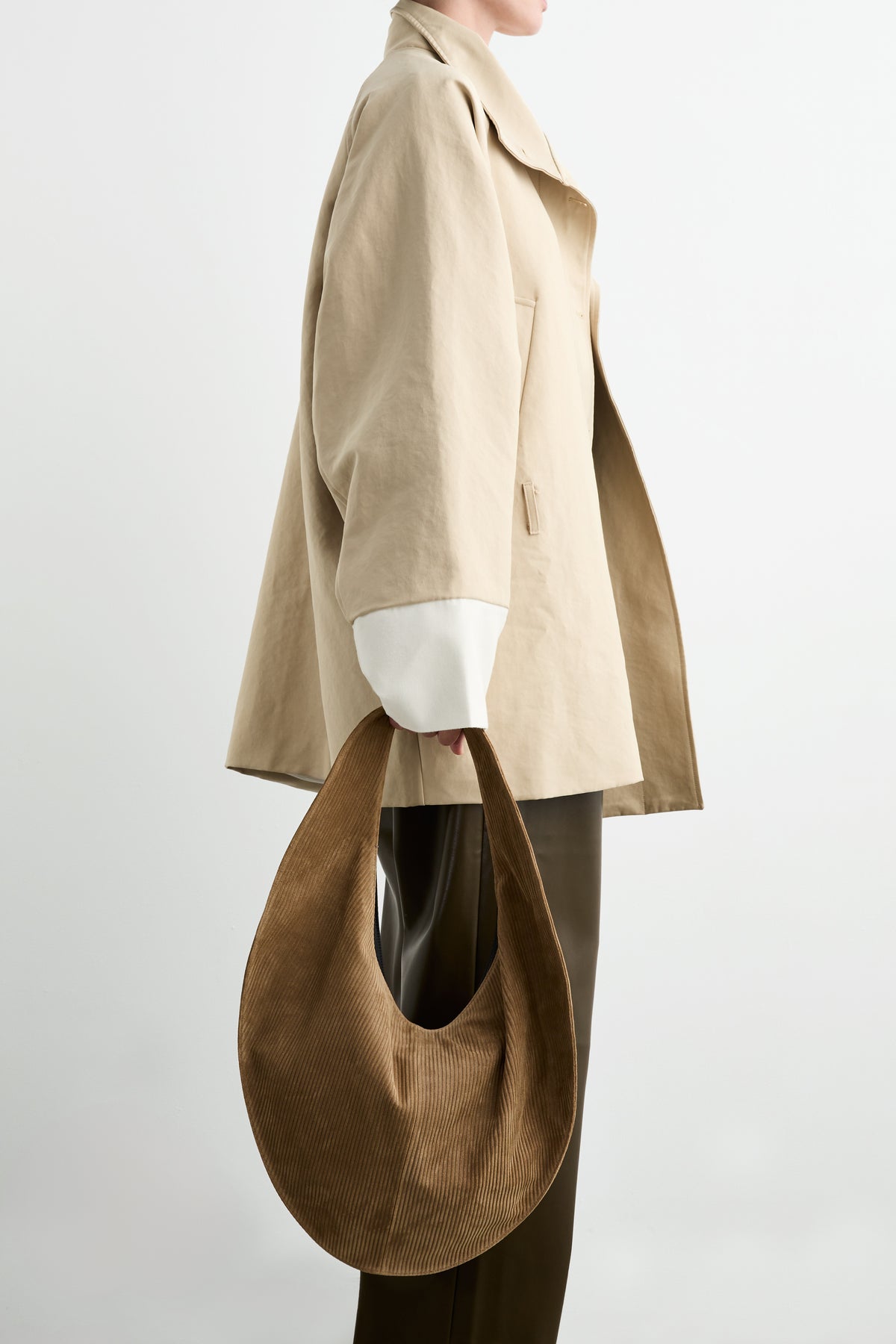 Market Tote Suede Cord