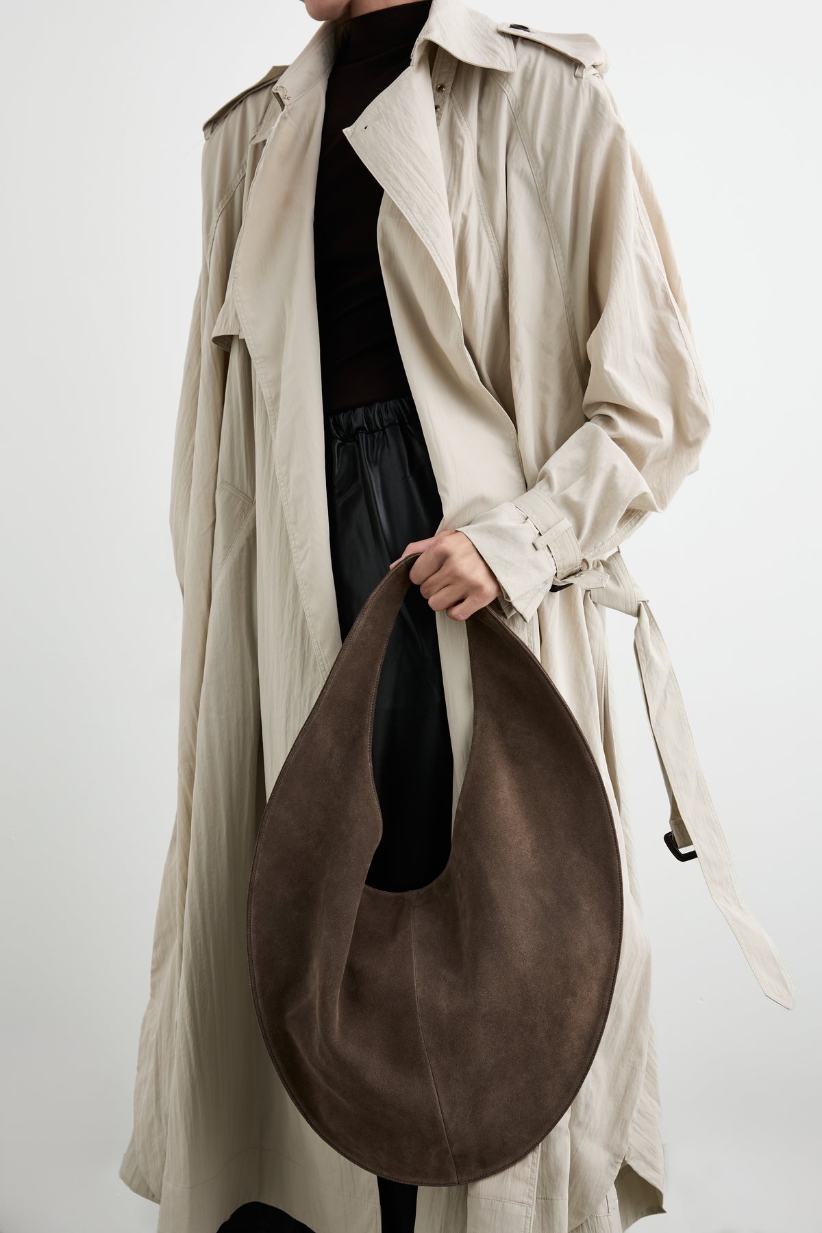 Market Tote Suede Mute