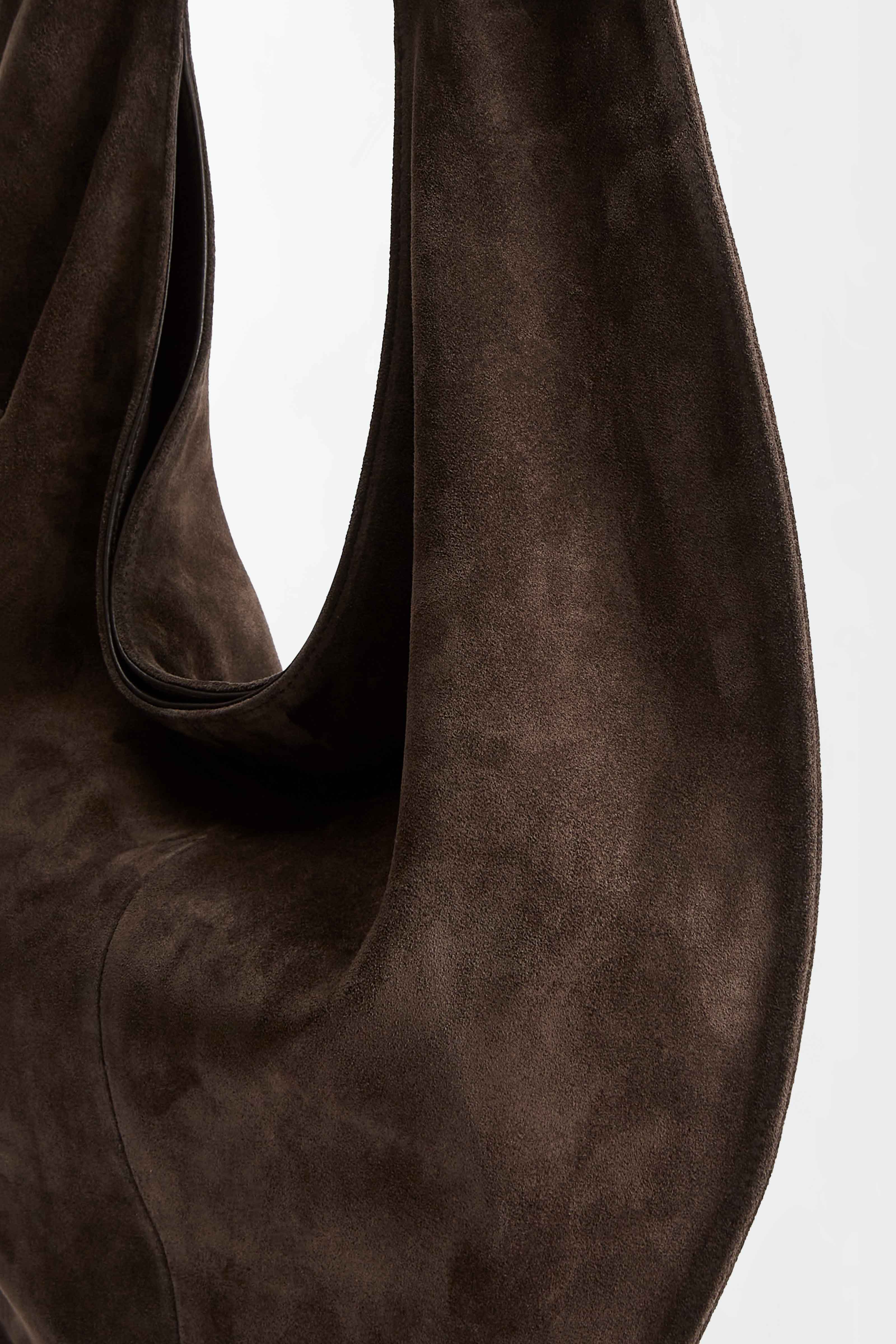 Market Tote Suede Cacao – Maeden Market Tote Suede Cacao – Maeden