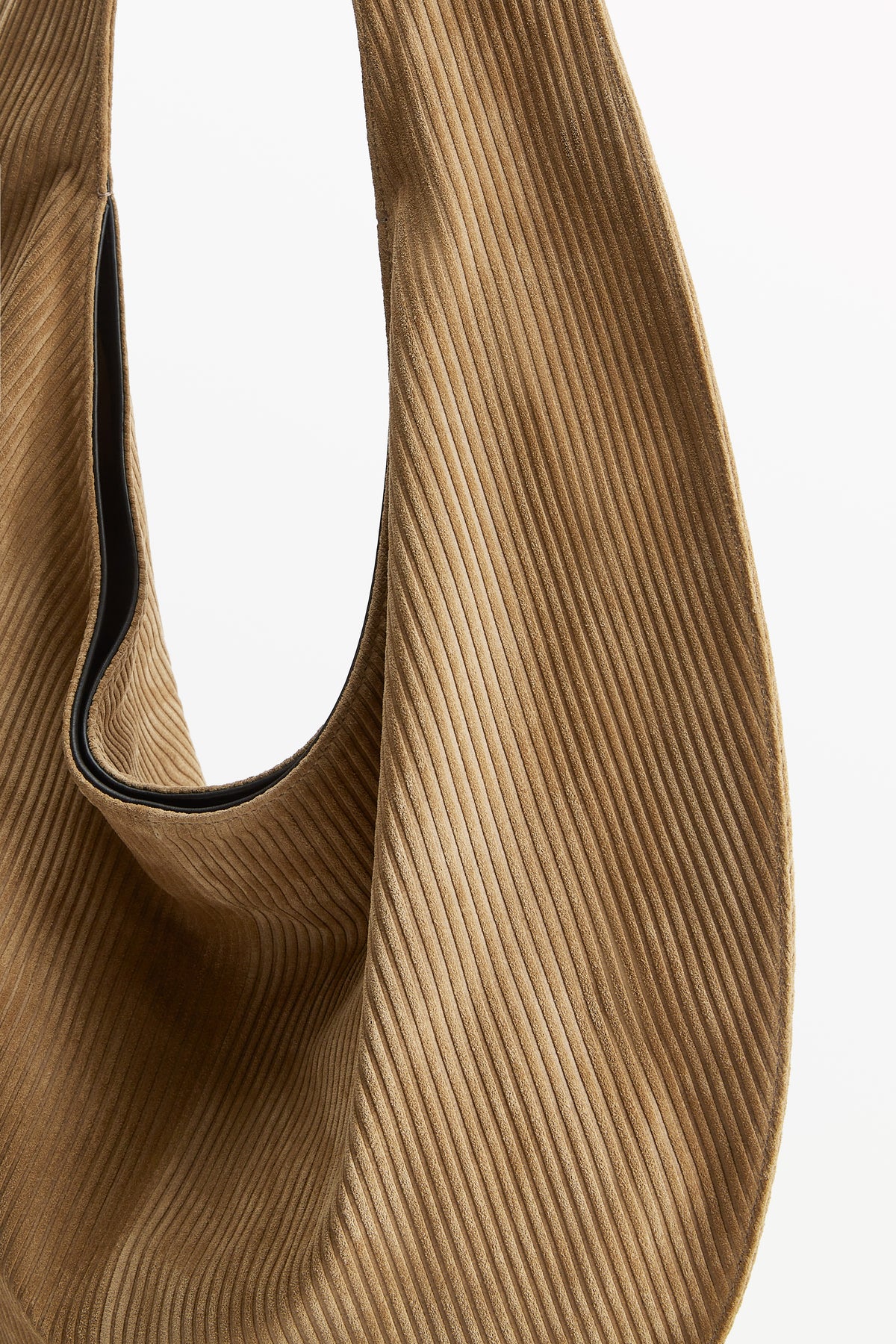 Market Tote Suede Cord, material detail