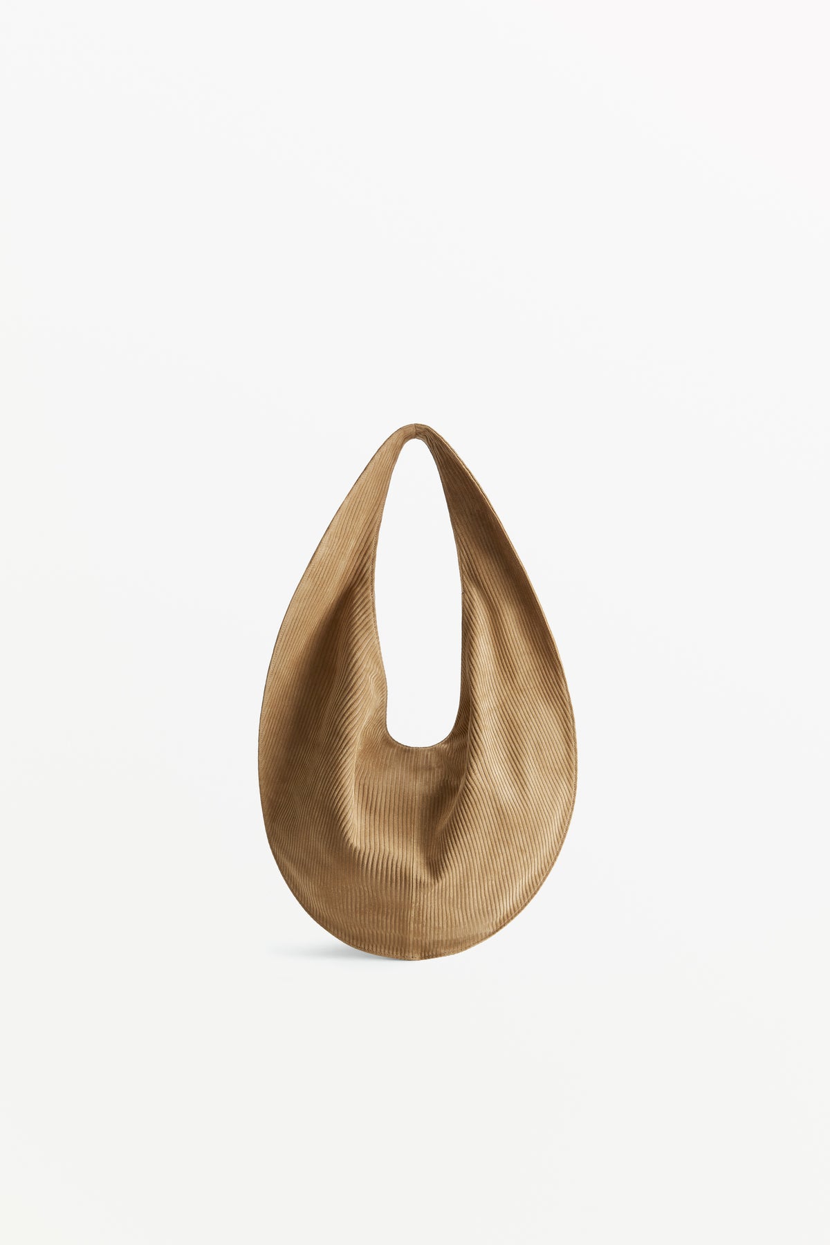 Market Tote Suede Cord, front view