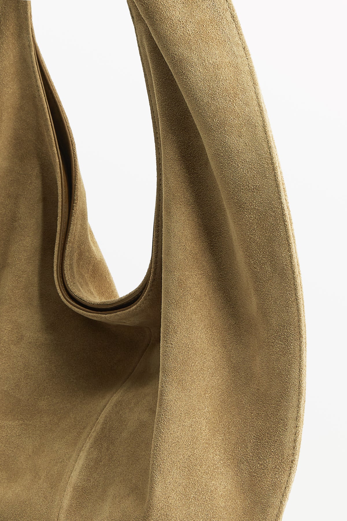Market Tote Suede Dorset, material detail