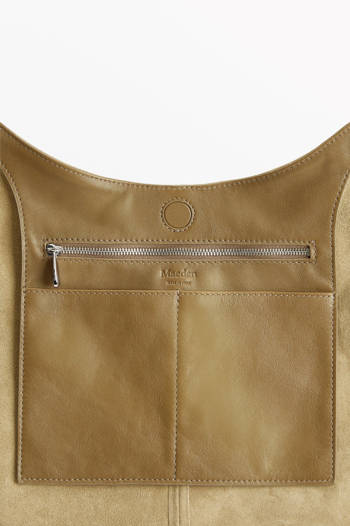 Market Tote Suede Dorset, interior view