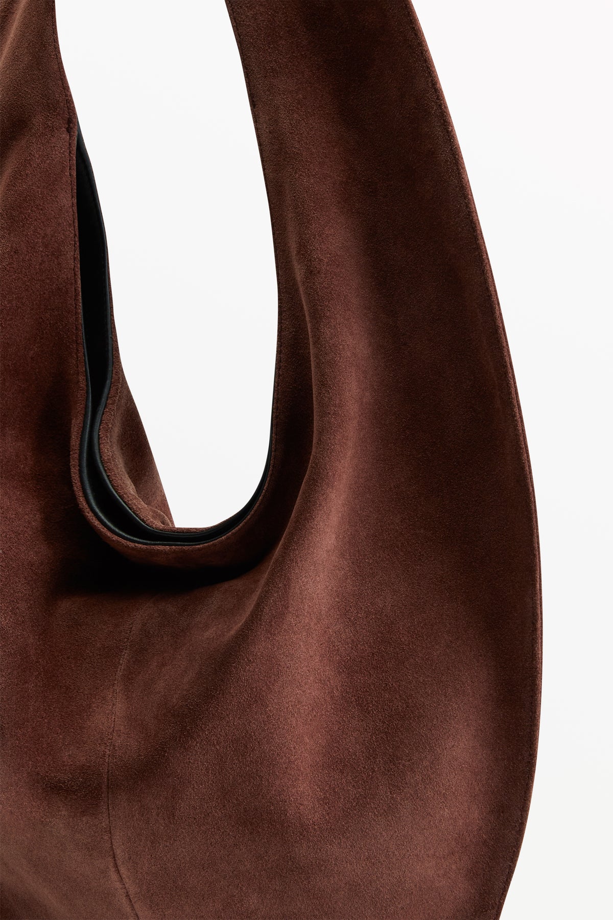 Market Tote Suede Mare, material detail