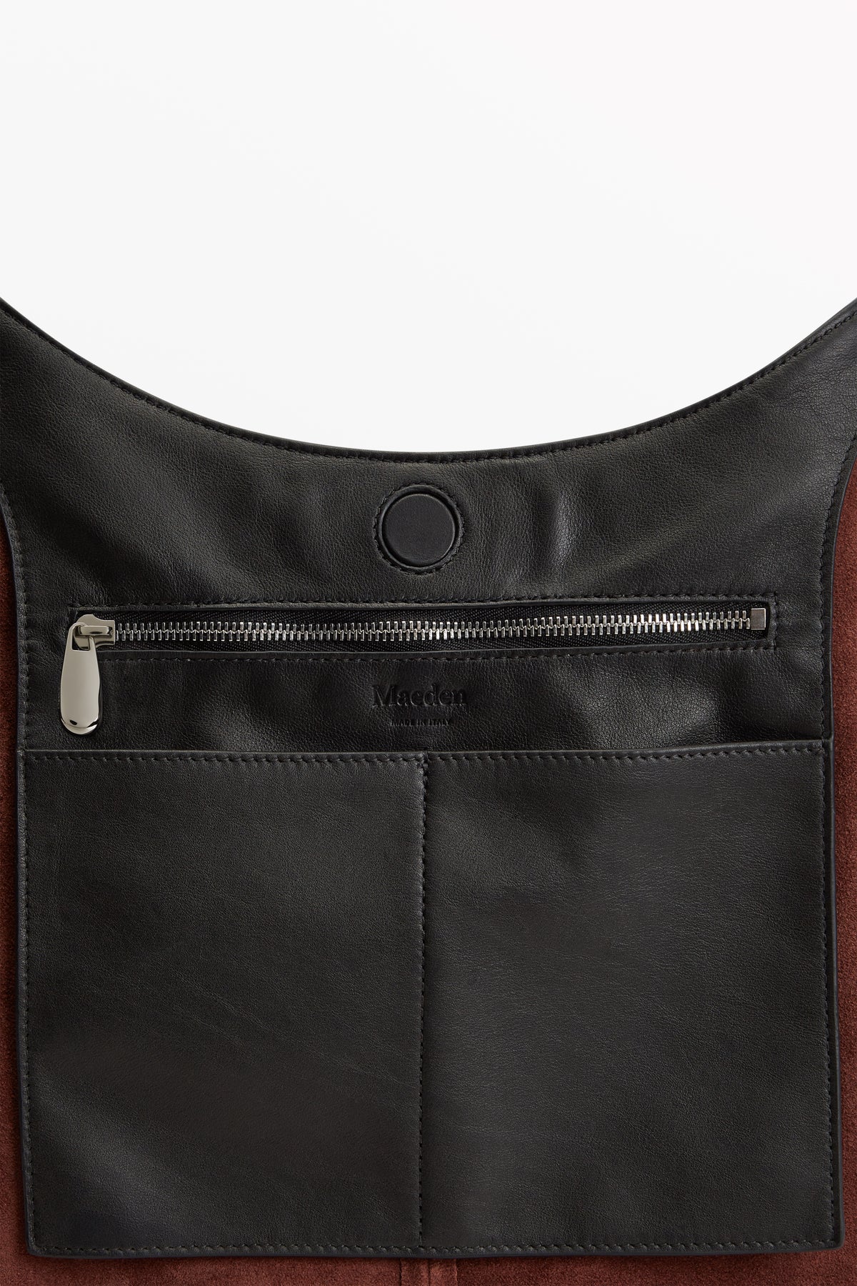 Market Tote Suede Mare, interior view