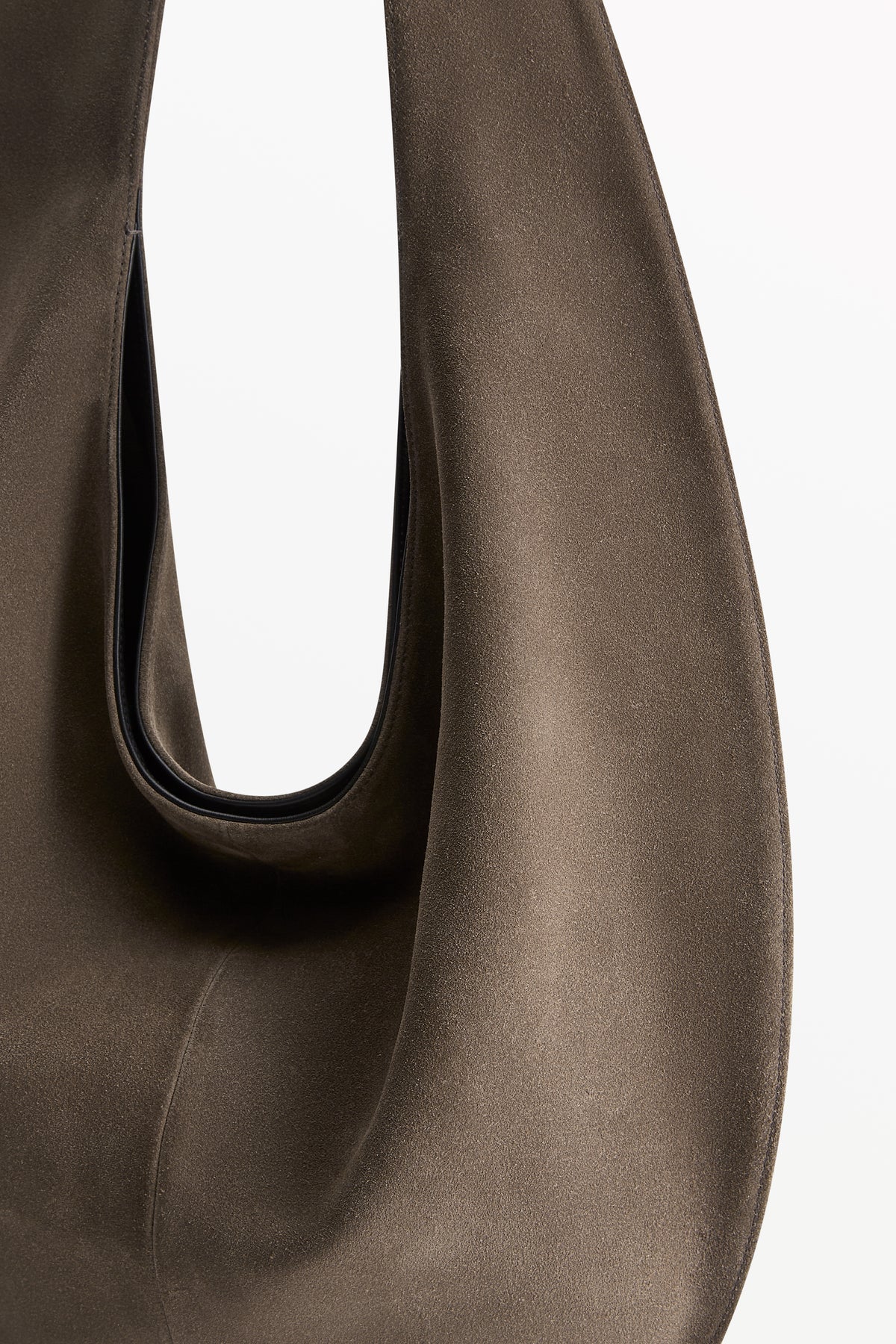 Market Tote Suede Mute, material detail