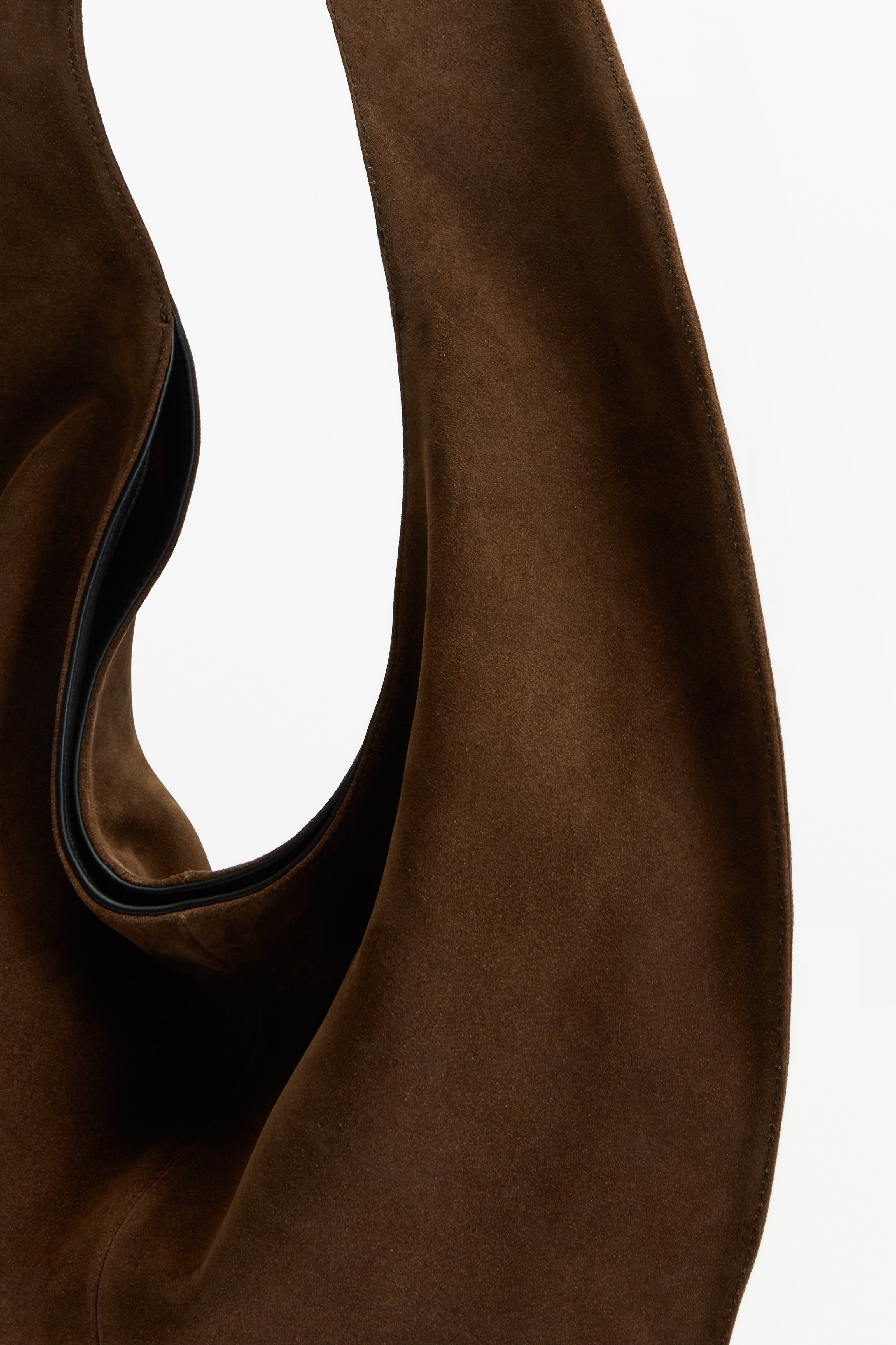 Market Tote Suede Rider, material detail