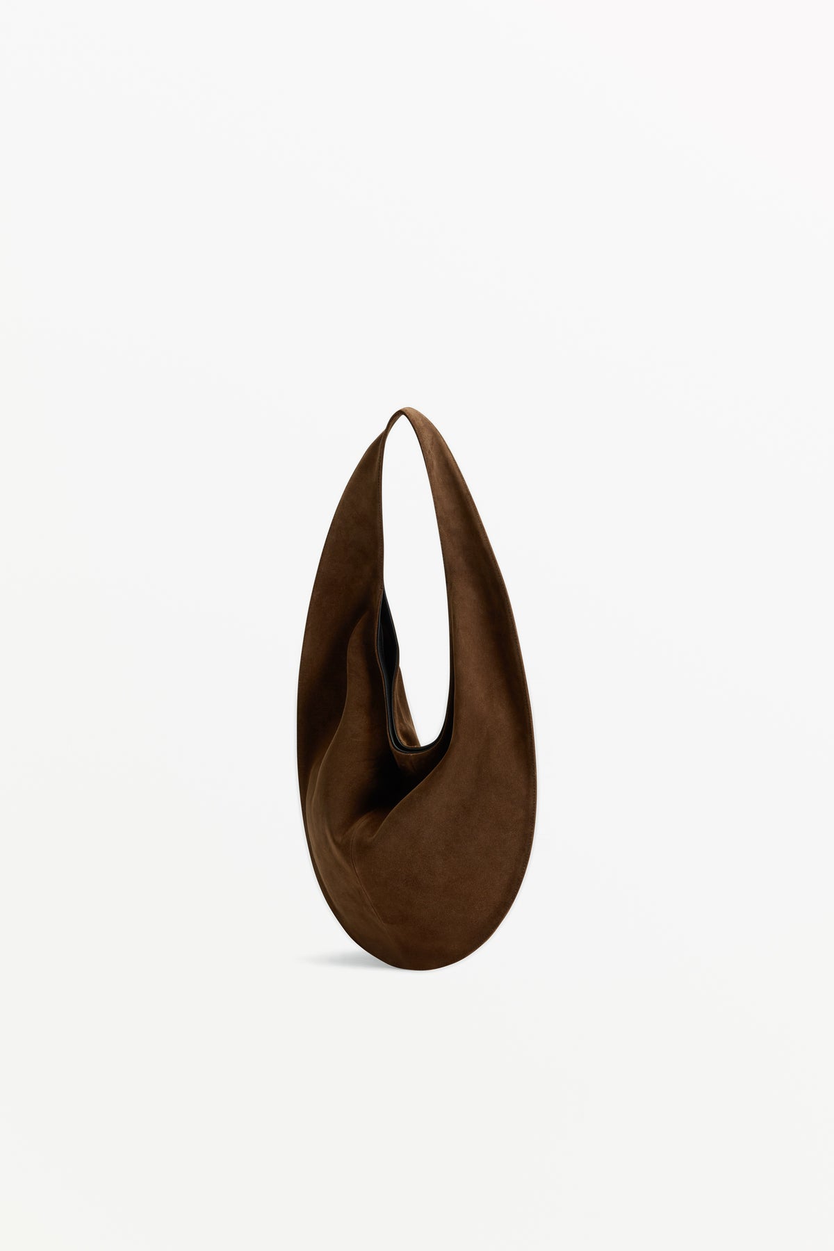 Market Tote Suede Rider, worn on the shoulder
